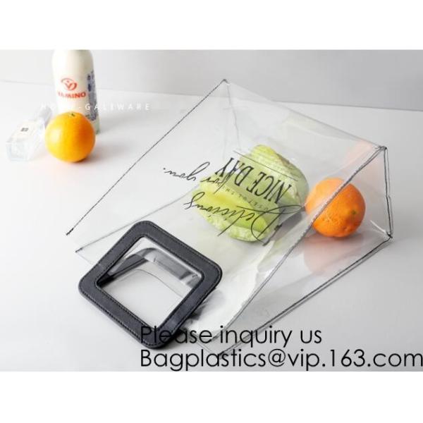 Amazon Ebay Hot Selling Clear Pvc Tote Bag Transparent Handbag Shoulder Bag,Stadium Wholesale PVC Transparent Clear Tote