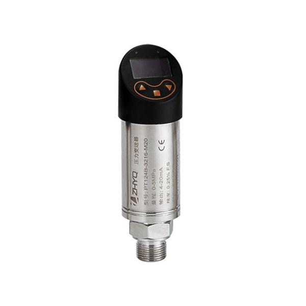 Digital Display Industrial Pressure Transmitter 2 Settable Alarms 4-20 mA To PLC