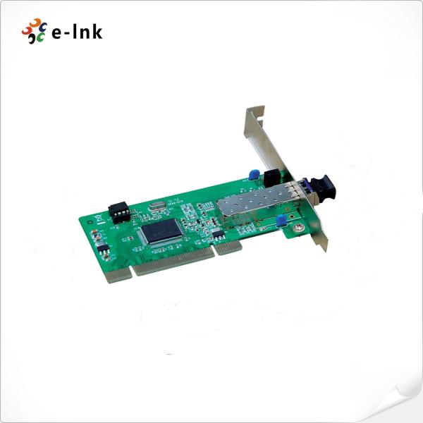 Entalhe 1000M Single Port do NIC SFP de Gigabit Ethernet PCIE Lan Card da fibra
