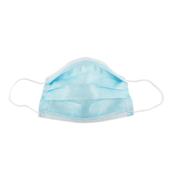 Eco Friendly Disposable Breathing Mask Anti Spitting Three Layer Adjustable Design