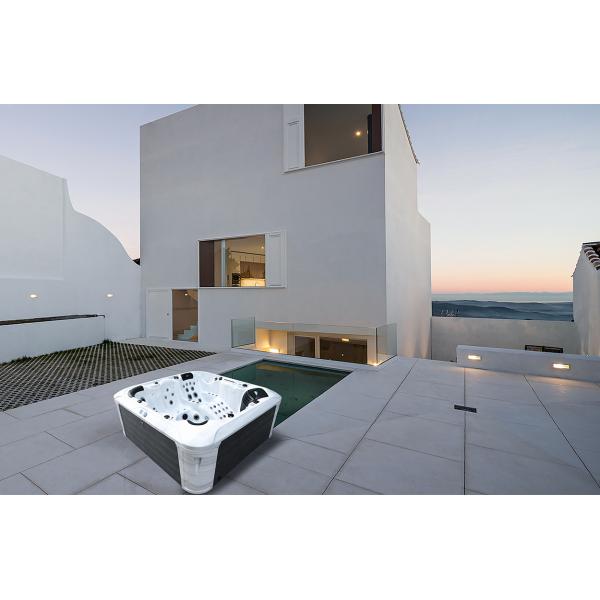 Ушат спа массажа водоворота на открытом воздухе джакузи гостиницы 6 человеков акриловый