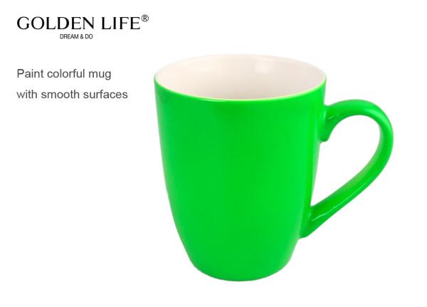 Coffee Mug Set Set of 6 Large-sized 16 Ounce Ceramic Coffee Mugs Restaurant Coffee Mugs By spray paint with smooth surfa