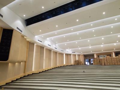 2/2/0.5mm 4'x8' Auditorium Microperforated Wooden Sound Absorbing Wall Acoustic Panels