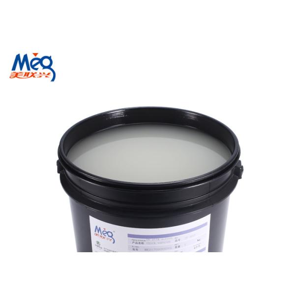 Pleasant Smell UV LED Silk Screen Varnish , High Gloss Uv Varnish 120T Mesh Account