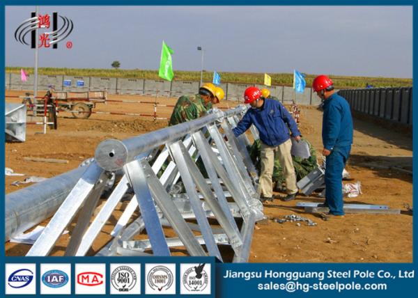 Construções de aço da subestação de Q345B/A572Electrial com GB padrão/T
