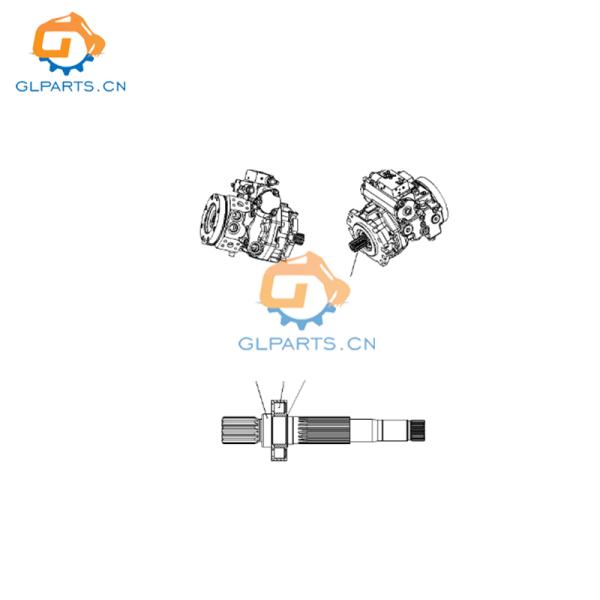 419-18-51102 WA320-7-8 Hydraulic Piston Pump For Komatsu Spare Parts