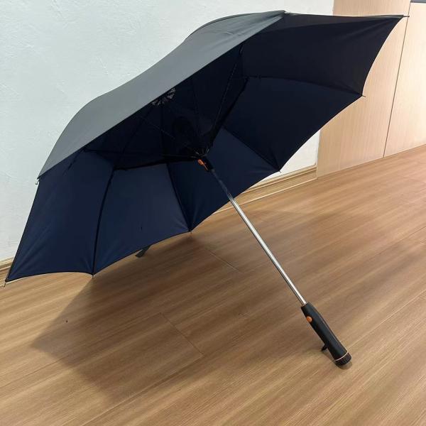 Market Popular Summer Fan Umbrella UV-Resistant Waterproof Fan Umbrella 41 In Dia Outdoor Sun Umbrella Fan Umbrella