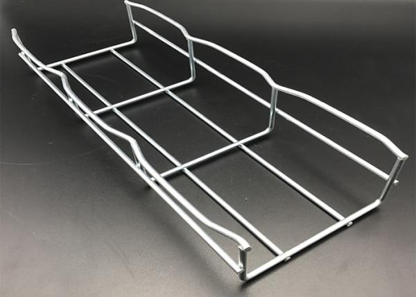 SS316L 2.4m Wire Mesh Cable Tray Grid Stainless Steel Wire Basket Tray