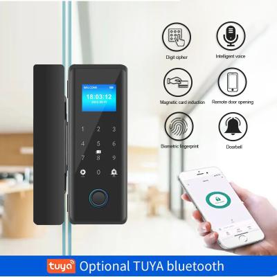 Tuya Wireless Remote Door Lock Biometric Passcode Card Acesso para Escritório