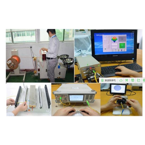 OM4 SC ПК фланца стекловолокна MM Aqua переходника симплексного