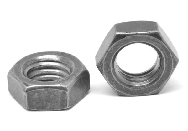ANSI ASME IFI B18.2.2の4inchへの重い六角形の込み合いナットの薄いナットGR2 GR5 GR8 ZP YZP HDGの黒1/2