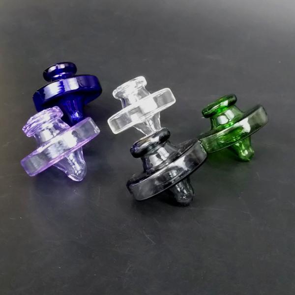 Thermal Banger / Glass Bongs Accessories Glass Carb Cap Big Hole Flat Top