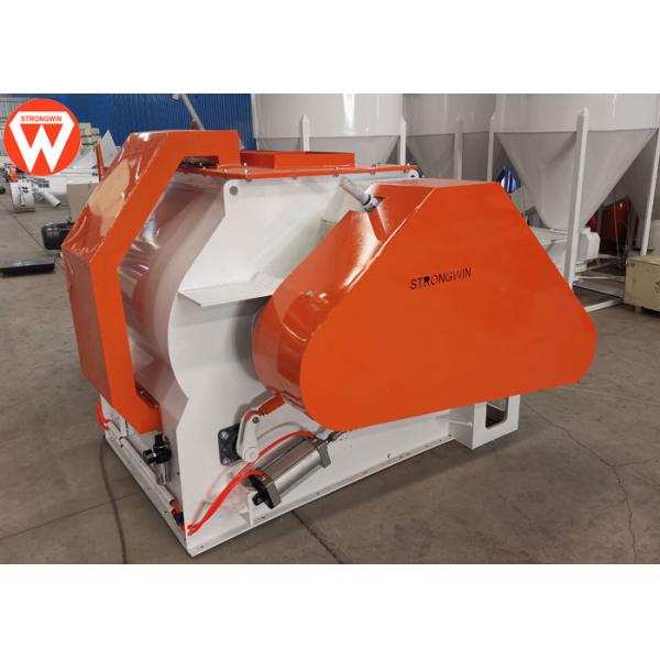 Feed Grinding Double Shaft Paddle Mixer Machine 250kg/H
