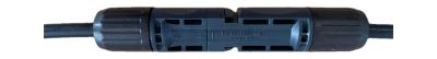 Conector fotovoltaico com material de isolamento PPO certificado pela TUV/UL