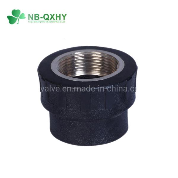 Plastic PE Pipe Fitting HDPE Male Threaded 90 Degree Elbow with Equal GB Standard