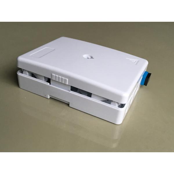 2 Port 2 Core Fiber Optical Termination Box FTTH Indoor Face Plate Socket SC/UPC