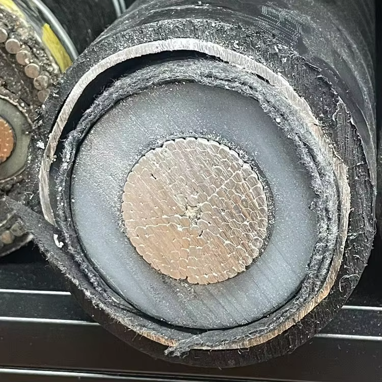 36/66kV High Voltage XLPE Power Cable with Aluminum Conductor and Longitudinally Watertight Design