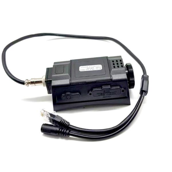 Cable Ethernet RJ45 Modos ajustables Cámara del casco de seguridad Wifi
