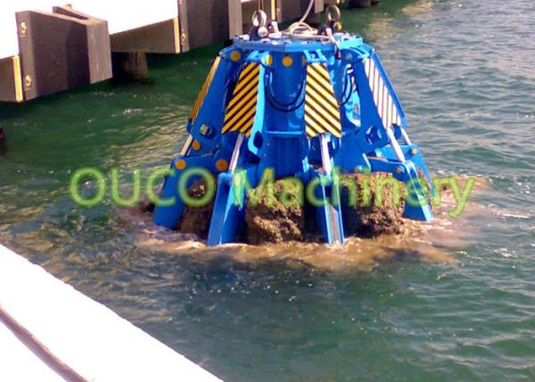 Orange Peel Hydraulic Rotating Grapple Good Stability Reliable Operation