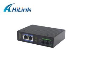 Porto do conversor 2 dos meios da fibra dos ethernet de IP40 RJ45 10/100