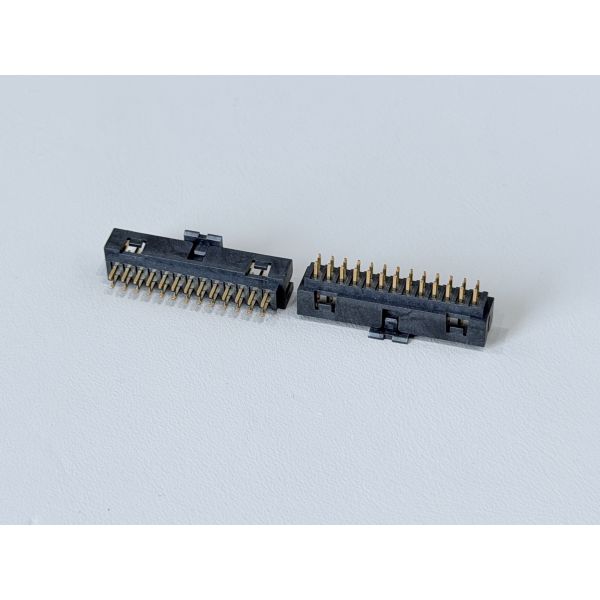 2.00mm Pitch 2×13 Pin Header Connector, Dual-Row PCB Through-Hole Electronic Connector, Gold-Plated Terminals, Signal & Power Transmission