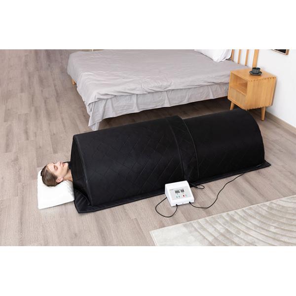 3 Heating Zone Low EMF Infrared Sauna Dome Health Care 1300W Fir Dome Sauna