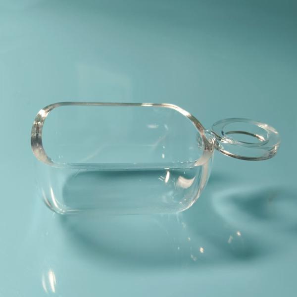 High Purity Fused Silica Quartz Boat Custom Glass Parts Integral Forming For Semiconductor Annealing Tray