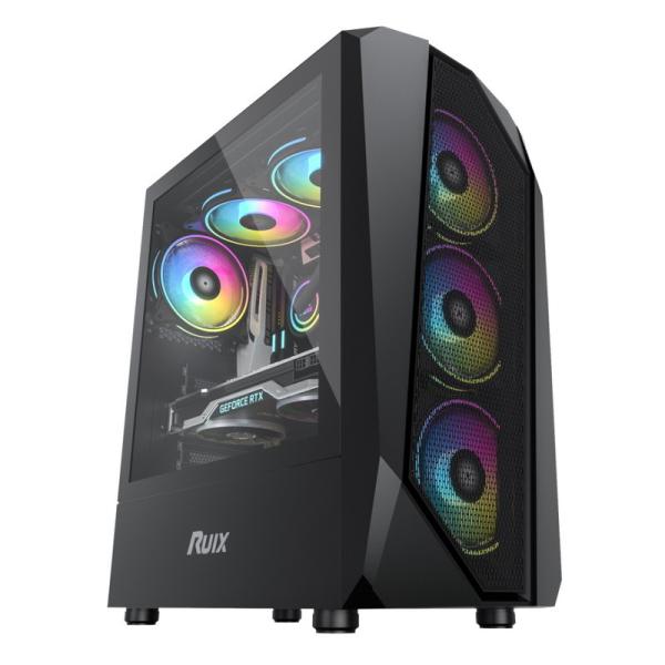 OEM башни RGB микро- ATX шкафа компьютера ПК ARGB
