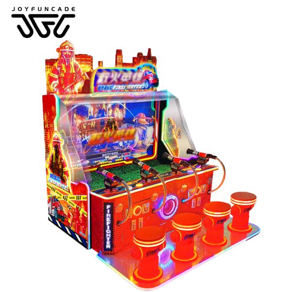 4-Player Coin-Operated Fire Shooting Arcade Game for Amusement Parks