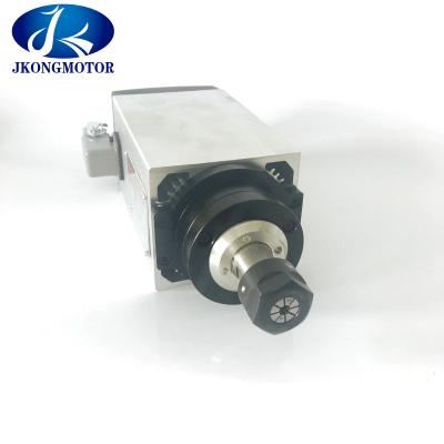 4.5KW ER25 Square Air Spindle Motor 380V Life Long 300 HZ Frequency