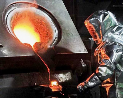 Medium Frequency Hydraulic Steel shell furnace KGPS-1400KW /2000kg