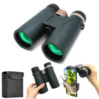 10x42 imperméabilisent les jumelles évaluées supérieures de télescope d'observation d'oiseau 8x42