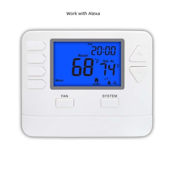 Балансируя термостат STN725W Wifi цифров регуляторов насосной системы вентиляции/теплового насоса