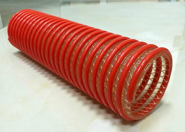 PVC Suction Hose Flexible Corrugated Water Pump Helix Spiral Vacuum 6 8 10 Inch