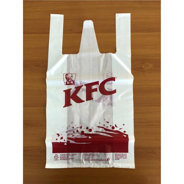 Environmental Protection Biodegradable Cornstarch Bags EPI / PLA / PBAT 100% For Super Market