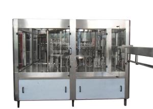 Carbonated Drink Beverage PET Plastic Glass 3 In 1 Monobloc Bottling Machine /