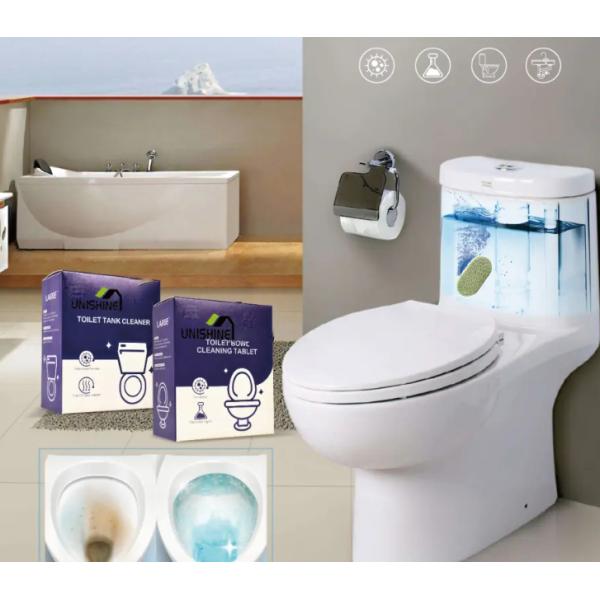 Deep Cleaning Toilet Bowl Bleach Tablets Toilet Descaler Tablets 20g Stain Removal