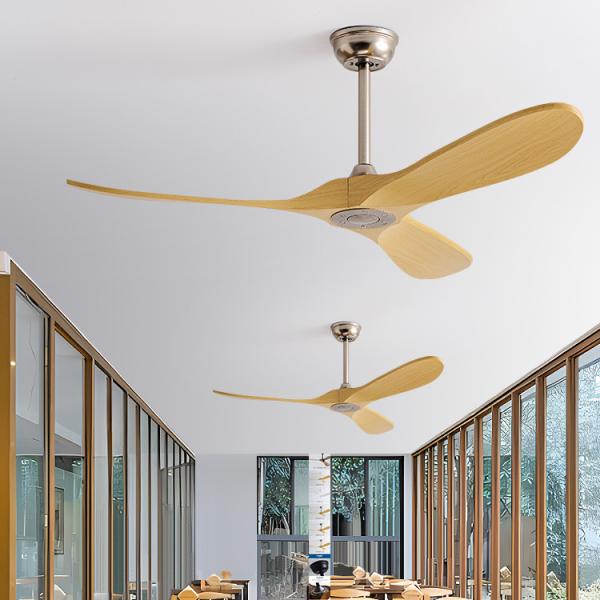 Ventilateur de plafond de 52 pouces avec 3 lames ABS durables