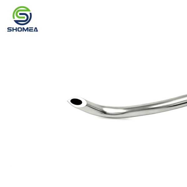 OEM Medical Grade Stainless Steel Suture Curved Cannula