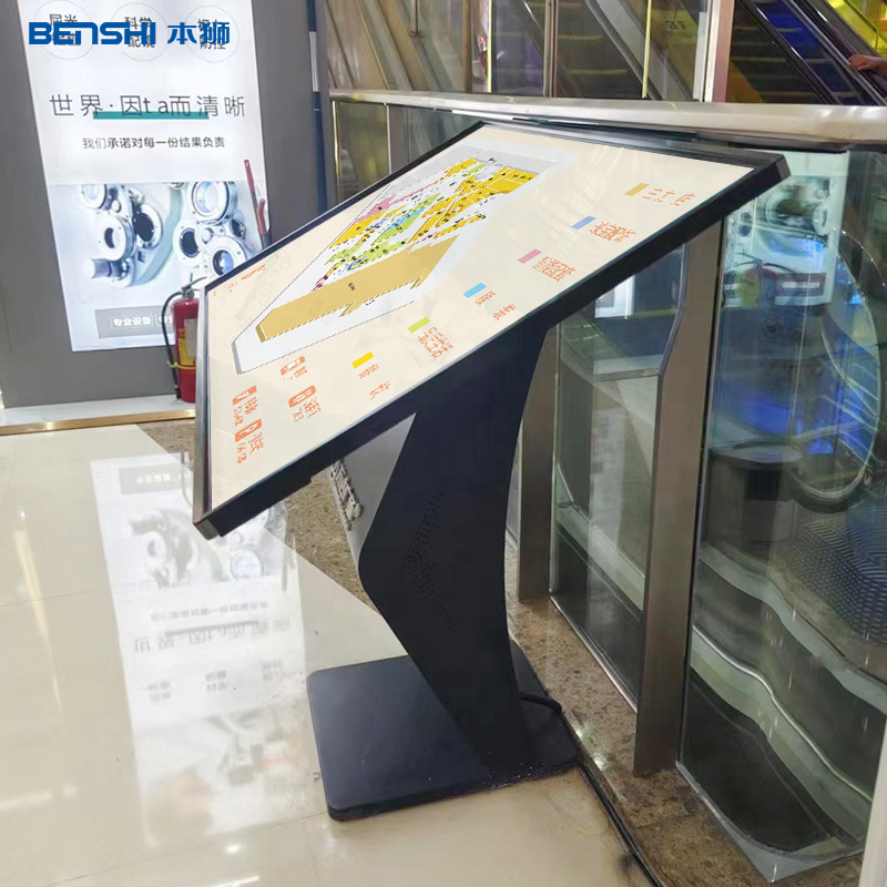 Компьютер Android Интерактивный сенсорный экран Киоск Монитор 65 дюймовый LCD рекламный щит