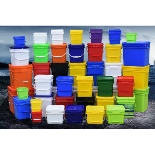 PP Square Plastic Container with IML Decoration Options