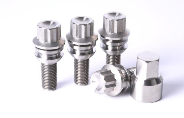 Stable Porsche 911 Accessories 10.9 Solid , Aerospace Grade Locking Lug Bolts