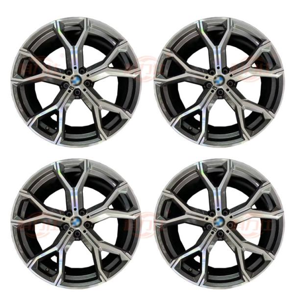 22 pouces original pneu de voiture d'occasion jantes roues B-M-W X5 X3 X7 3 Série F10 G30