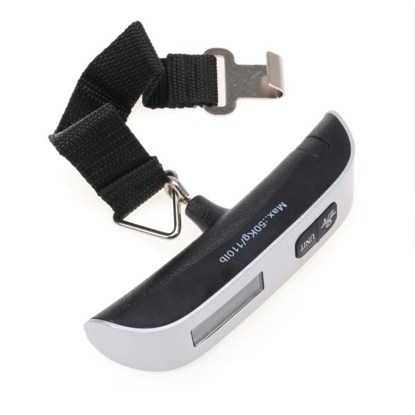 Power Source Battery Portable 50KG Digital Travel Handheld Luggage Scales Battery Operated Suitcase Bag Weighing Scales