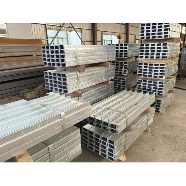 ACRS Approved Galvanised C Section Steel For Hot Rolled Craft