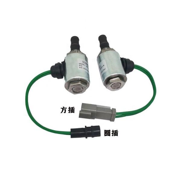 Supply 186-1526 186-1525 3E-6269 CAT Tractor 24V Solenoid Valve for High Guarantee CAT 120H 140H 160H Excavator Parts