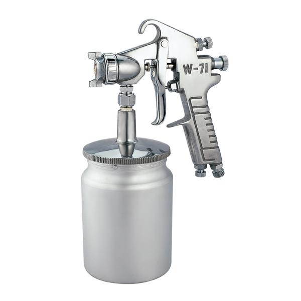 Air Suction Painting Tools Siphon Feed Type Aluminum 600ml Spot for Car Furniture Painting Hand Held Paint