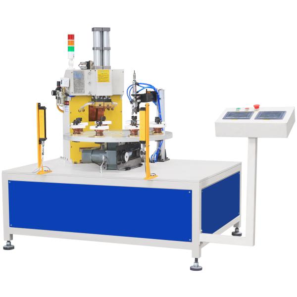 Rotary Table Type Automatic Spot Welding Machine for Motor Run Capacitor Top Case