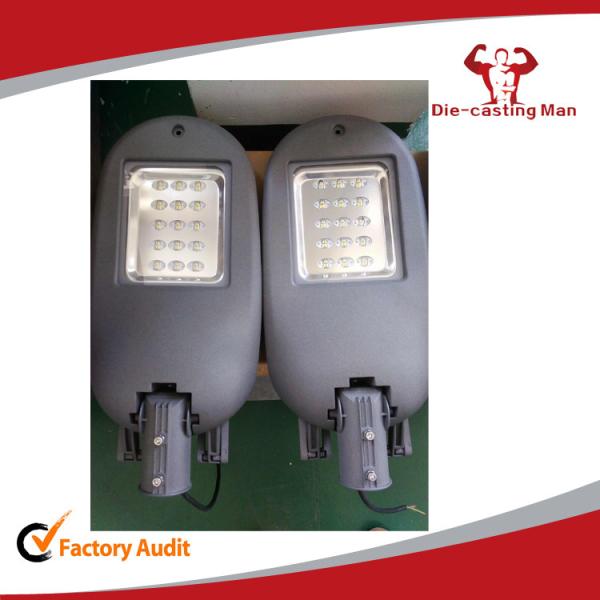 área exterior de fundição do alumínio ADC12 de 50W 60Watt que ilumina IP66 IK09 com o adaptador ajustável da força