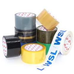 Acrylic BOPP Packing Tape Clear Adhesive Packing Tape Low Noise With Logo